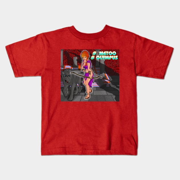 METOO OLYMPUS Kids T-Shirt by lytebound